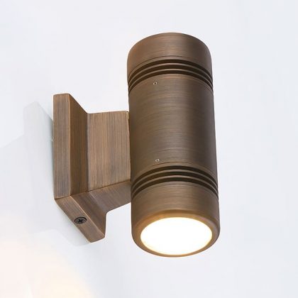 SL6567 Aged Copper Up/Down LED Wall Light