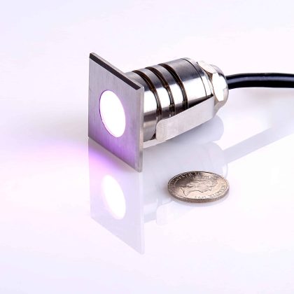 Superlight SL2476 LED steplight in purple RGB