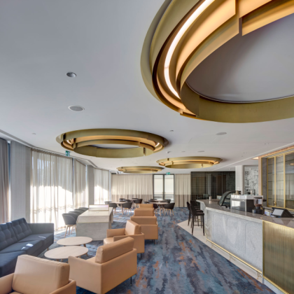 Superlight SL7605 strip lighting in this lobby