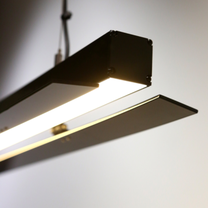 Superlight SL8550 customised linear with adjustable wings and dimming for light control