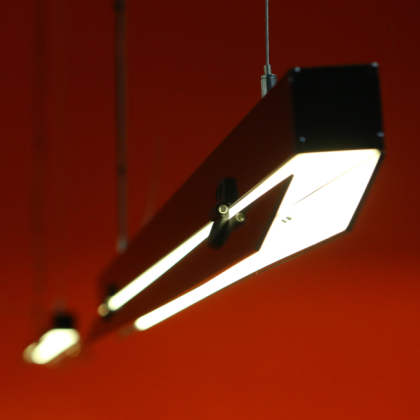Superlight SL8550 customised linear with adjustable wings and dimming for light control