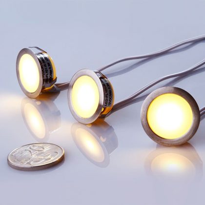 SL3030 Stainless Steel LED Bullet Fittings 12VDC