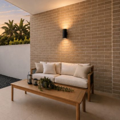Superlight SL2556 Up and down wall light black
