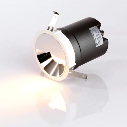 SL2173A is an asymmetrical architectural LED downlight manufactured by Superlight