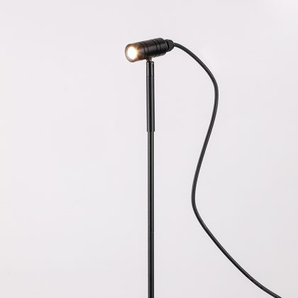 SP7635 Spike LED post Light 600mm Black Superlight