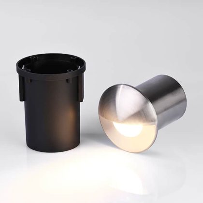 SL3131R Recessed stainless steel steplight IP67 Superlight