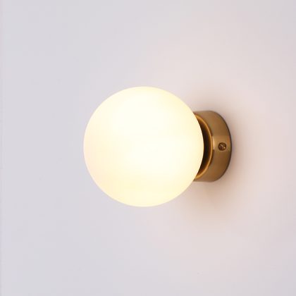 Superlight FLO3 orb sphere wall light