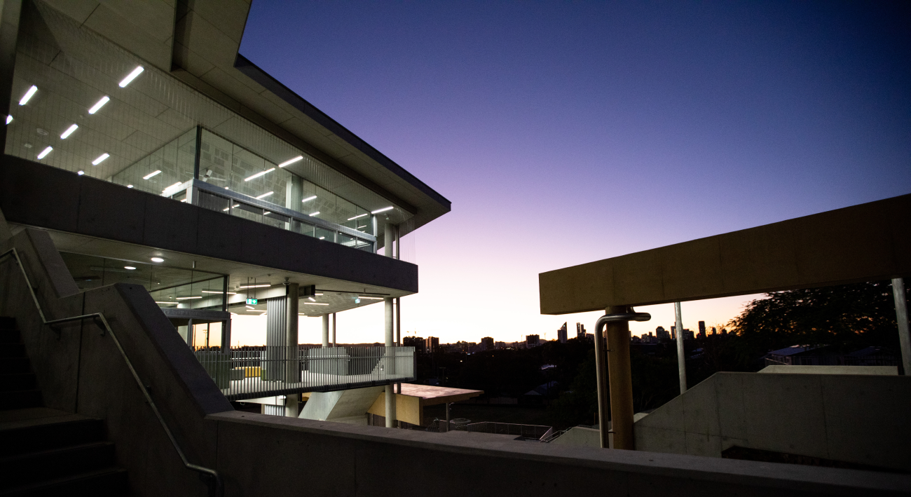 Superlight LED lighting installed across the St Thomas of Villanova Learning Centre.