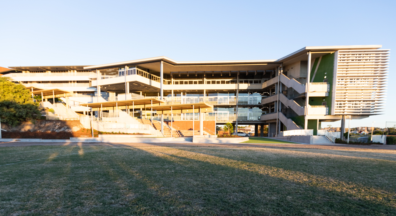 Superlight LED lighting installed across the St Thomas of Villanova Learning Centre.