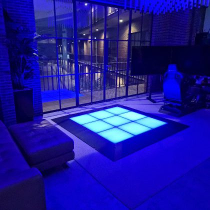 D900 LED RGB dance floor panel lighting Superlight