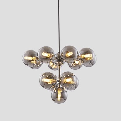 MP559 LED modern glass sphere pendant luminaire Superlight