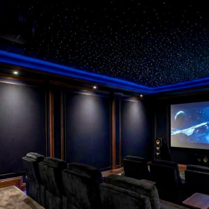 SL9879 Fiber Optic Stair Field Ceiling Panel Superlight